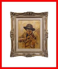 Bellissimo quadro violinista usato  Genova