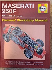 Maserati 250f haynes for sale  GRIMSBY