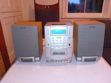 Vintage Sony Micro HiFi CD Estéreo Rádio AM FM Leitor de Música Sistema Fita Cassete comprar usado  Enviando para Brazil