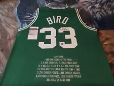 Larry bird autographed for sale  Shipping to Ireland