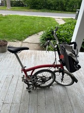 Brompton bike fold for sale  Chatham
