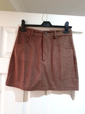 Tan cord skirt for sale  BRAINTREE