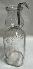 Garrafa e colher de leite vintage Spriggs laticínios em relevo chicote creme superior (A9( comprar usado  Enviando para Brazil