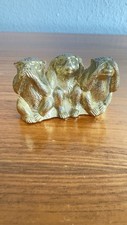 Affen hören skulptur gebraucht kaufen  Mannheim