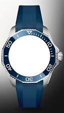 NOVA TAG Heuer Aquaracer F1 pulseira de relógio de borracha azul WBP201B 2010 FT6198 comprar usado  Enviando para Brazil
