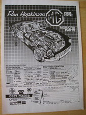 Ron hopkinson parts for sale  BRISTOL