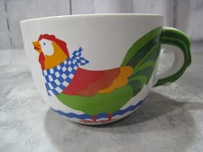 Caneca vintage FTD galo tamanho grande colorida fazenda frango feito Taiwan anos 80 comprar usado  Enviando para Brazil