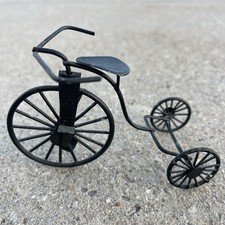 Mesa de metal triciclo bicicleta decoração para casa acento preto comprar usado  Enviando para Brazil