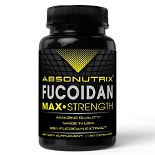 120 cápsulas vegetais Absonutrix Fucoidan algas marrons atlânticas 500 mg antioxidante EUA comprar usado  Enviando para Brazil