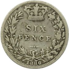 1838 A 1901 Victoria Silver Sixpences escolha do ano/data comprar usado  Enviando para Brazil