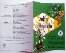 Vintage brochure pubblicita usato  Gioia del Colle