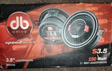 Usado, DB Drive S3.5 Speed Series 3.5" alto-falante bidirecional 150 MAX 40 Np APENAS 1 NA CAIXA comprar usado  Enviando para Brazil