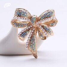 Exquisito Broche Perla Estrás Vintage Temperamento Mujeres Ropa Accesorios segunda mano  Embacar hacia Mexico