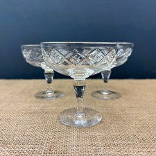 Vintage champagne saucers for sale  SHEFFIELD