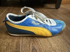 Puma Roma '68 Vintage Masculino EUA 9 Reino Unido 8 EUR 42 Azul/Amarelo/Branco 350100 10  comprar usado  Enviando para Brazil
