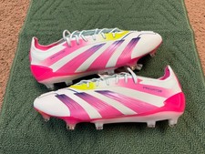 Chuteiras de futebol Adidas Predator Elite FG Stellar pacote ícone tamanho 9 IE3950 comprar usado  Enviando para Brazil