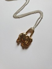 Vintage goldtone elephant for sale  DONCASTER
