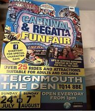 Teignmouth vintage funfair for sale  TEIGNMOUTH