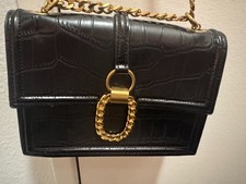 Zara black croc for sale  Los Angeles