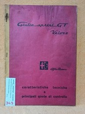 alfa romeo giulia sprint gt veloce usato  Venetico