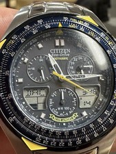 Usado, Relógio Citizen Skyhawk Blue Angels Edition, caixa original relógio muito limpo  comprar usado  Enviando para Brazil