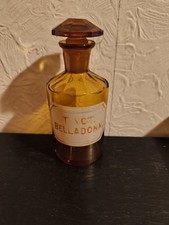 Belladonna alte apothekerflasc gebraucht kaufen  Linden