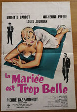 Affiche cinema mariee d'occasion  Caraman