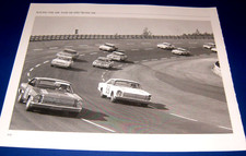 NED JARRETT JACK BOWSHER 1966 ROCKINGHAM 500 NASCAR RACE FOTO/POSTER FAIRLANE  comprar usado  Enviando para Brazil