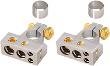 Best Terminales De Bateria De Calibre 0/4/8 O 10 Con Cunas Positivo Y Negativo comprar usado  Enviando para Brazil