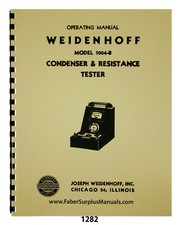 Weidenhoff 1004 condenser for sale  Goddard