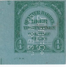 Selo de cerveja usado de trinta e sete centavos e meio de barril de quarto, usado comprar usado  Enviando para Brazil
