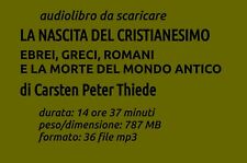 Audiolibro mp3 nascita usato  Trivignano Udinese