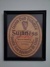 Guinness framed label for sale  Tinley Park