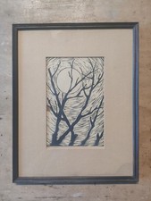 Xilografia carta paesaggio usato  Civitanova Marche