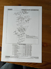 Hornby service sheet for sale  UK