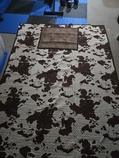 Vintage cowhide quilt for sale  Blandon