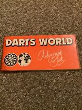 Darts autograph book for sale  BURY ST. EDMUNDS