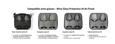 2pcs wine glass for sale  Grafton