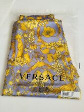 VERSACE - pantalone donna giallo-viola tipo pijama taglia 1 fantasia Barocco comprar usado  Enviando para Brazil
