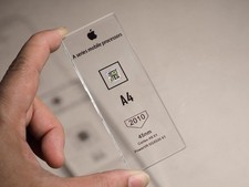 Apple iPhone4 iPad A4 processador biônico cristais de matriz tecnologia arte amostra presente comprar usado  Enviando para Brazil