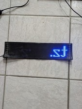 Led laufschrift auto gebraucht kaufen  Leipzig