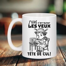 Mug arracher yeux d'occasion  Azay-le-Rideau