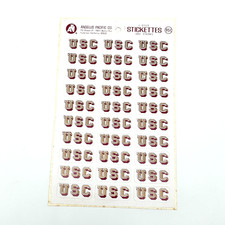 Vintage usc stickette for sale  Salt Lake City