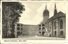 AK Lutherstadt Wittenberg - Altes Schloss, Hof, Turm, Treppe - ca. 1935 comprar usado  Enviando para Brazil