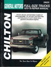 Chilton repair manual for sale  Laceys Spring