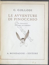 Collodi avventure pinocchio usato  Vimodrone