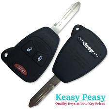 Usado, Como novo OEM Jeep Compass Wrangler Patriot controle remoto sem cortes chaveiro OHT692427AA comprar usado  Enviando para Brazil