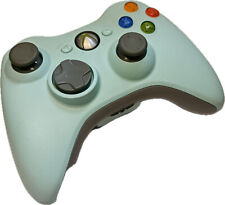 Controle Microsoft Xbox 360 - azul claro/ciano - X801769-051 (ARRANHADO!), usado comprar usado  Enviando para Brazil