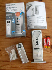 Wireless doorbell. silver for sale  BURY ST. EDMUNDS