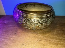 Vintage brass bowl for sale  WELSHPOOL